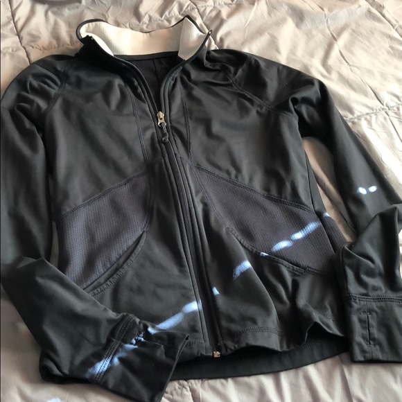 Grey Fitted Track Jacket - Picture 2 of 5